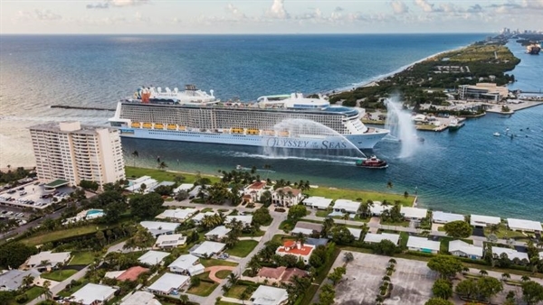 Bahamian paratriathlete Erin Brown christens new Odyssey of the Seas