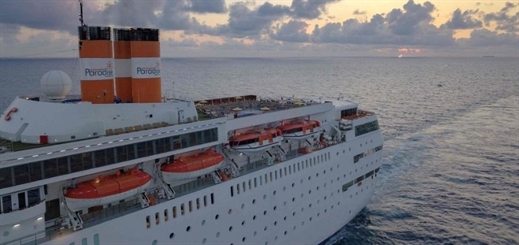 Bahama Paradise Cruise Line’s Grand Classica enters dry dock