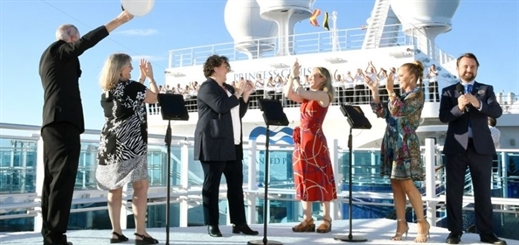 Princess Cruises hosts naming ceremony for Enchanted Princess