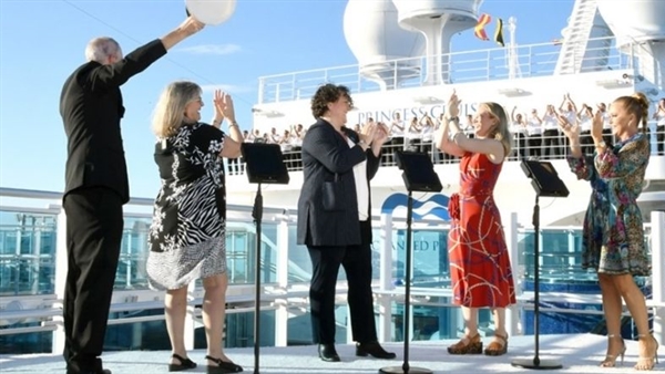 Princess Cruises hosts naming ceremony for Enchanted Princess