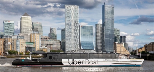 Uber Boat by Thames Clippers orders hybrid high-speed passenger ferries