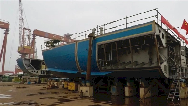 SunStone Ships lays the keel for Ocean Albatros
