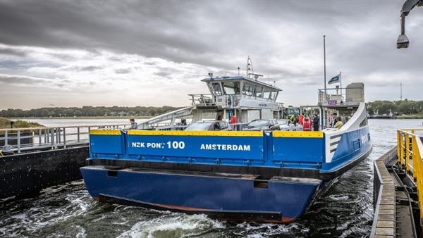 GVB to roll out five new electric ferries for Amsterdam