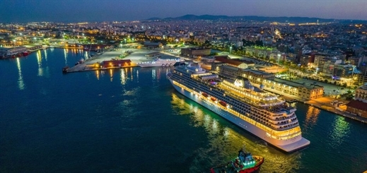 First cruise ship of the season to call at Thessaloniki