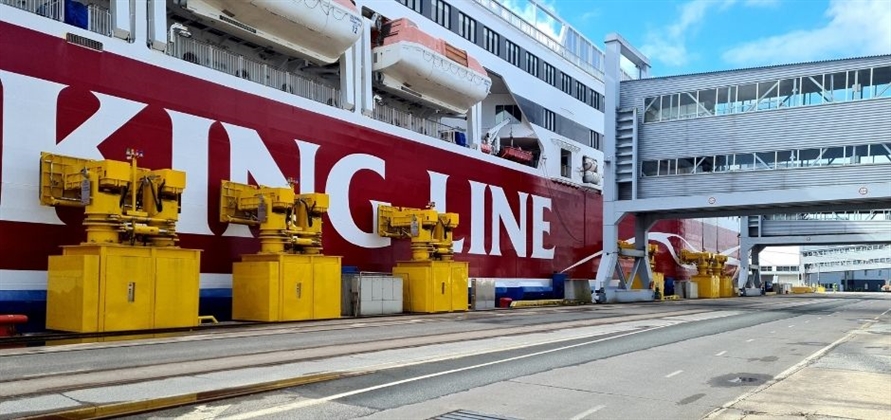 Trelleborg installs automatic mooring system at the Port of Tallinn