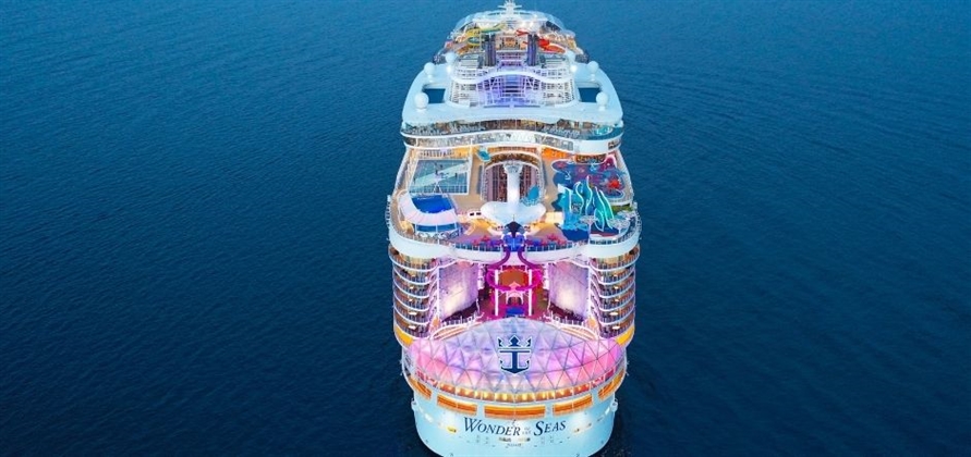 Wonder of the Seas welcomes first guests onboard