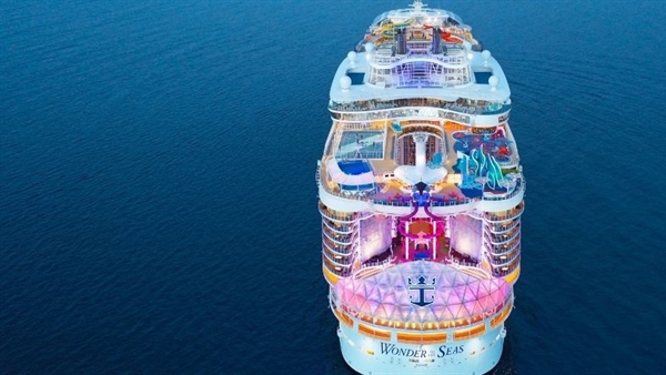Wonder of the Seas welcomes first guests onboard