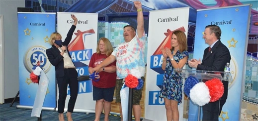 Carnival Cruise Line returns to cruising from Jacksonville