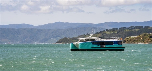 New Zealand’s first fully electric ferry to enter service