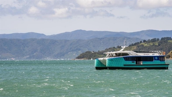 New Zealand’s first fully electric ferry to enter service