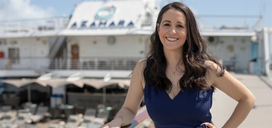 Azamara names Beth Santos as godmother of Azmara Onward