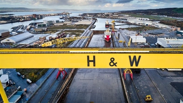 Harland & Wolff to drydock for P&O Cruises and Cunard