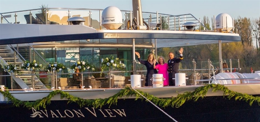Avalon Waterways celebrates new Suite Ship at naming ceremony