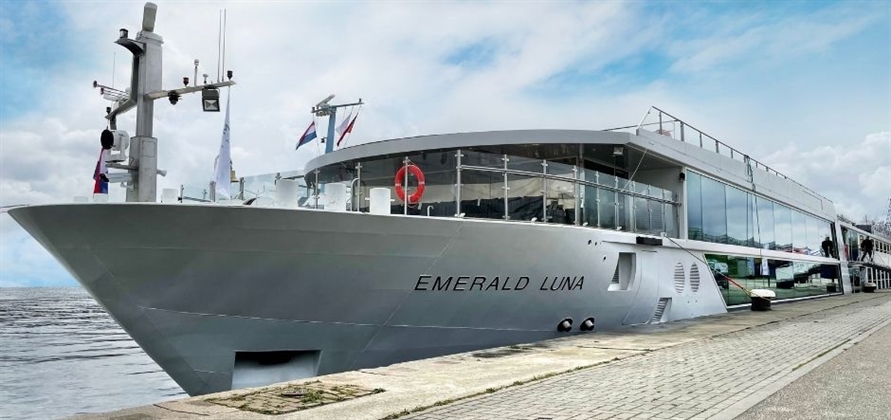 Emerald Luna completes inaugural sailing ahead of christening