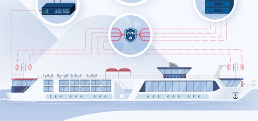 A new alternative to satellite connectivity at sea