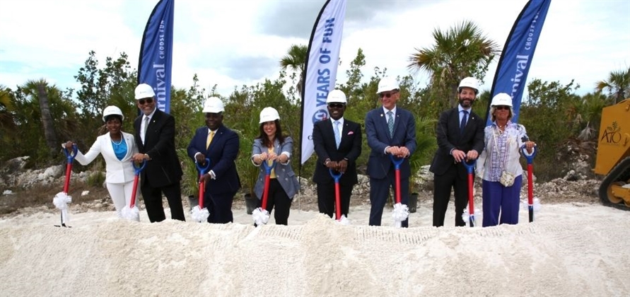 Carnival Cruise Line breaks ground on new Bahamas cruise port