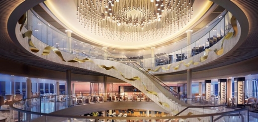 P&O Cruises unveils Grand Atrium design onboard Arvia