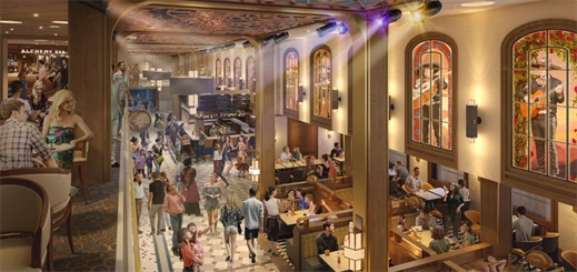 Carnival reveals The Gateway as final zone onboard Carnival Celebration
