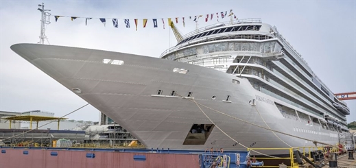 Viking Saturn floated out at Fincantieri shipyard