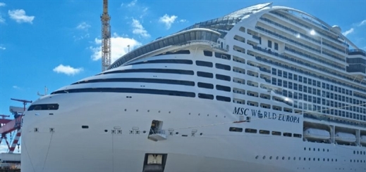 MSC World Europa: Cruising for the future