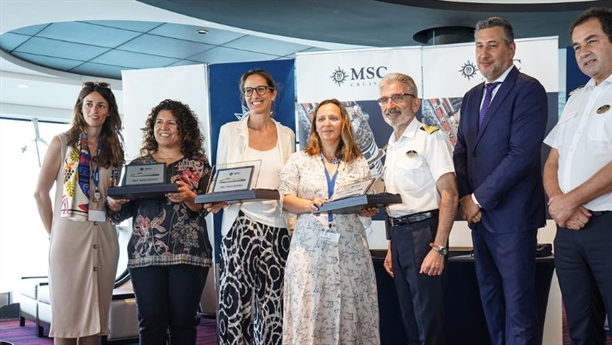 Port of Tarragona receives MSC Bellissima at Balears Wharf
