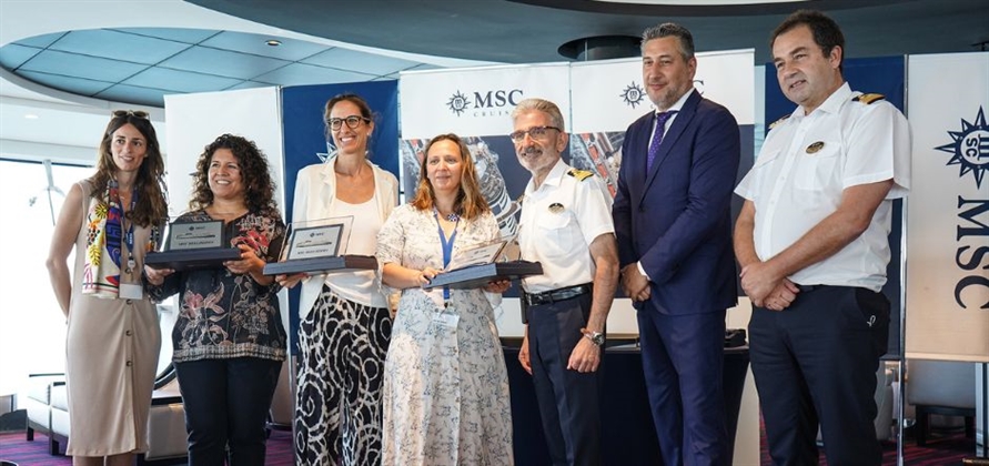 Port of Tarragona receives MSC Bellissima at Balears Wharf