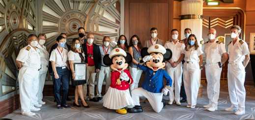 Porto Cruise Terminal celebrates inaugural visit of Disney Magic