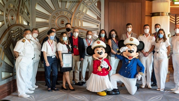 Porto Cruise Terminal celebrates inaugural visit of Disney Magic
