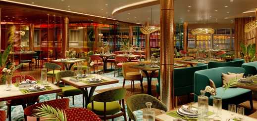 New P&O Cruises ship to feature over 30 bars and restaurants
