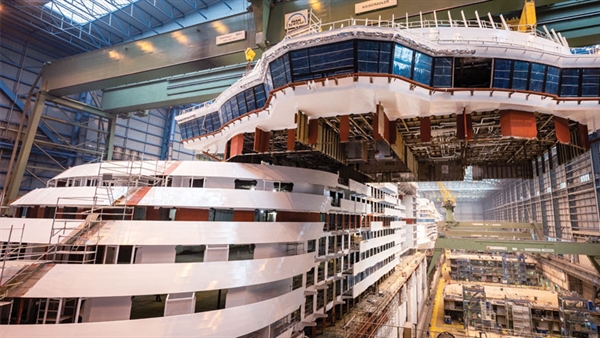 Cruise order book: Building new experiences