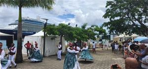 Arrival of Celebrity Equinox marks start of cruise season at Martinique