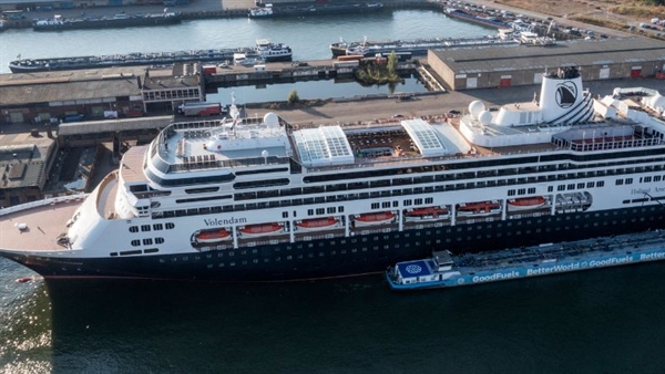 Holland America Line completes biofuel test onboard Volendam