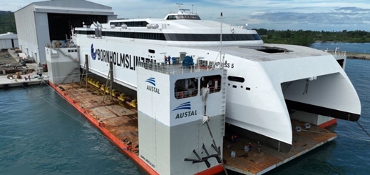 Austal Philippines launches shipbuilder’s largest ever ferry
