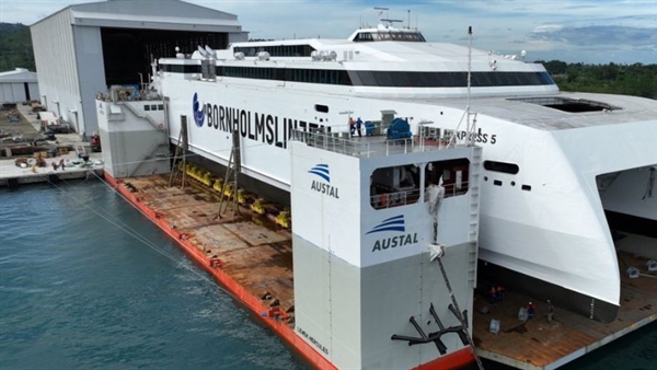 Austal Philippines launches shipbuilder’s largest ever ferry