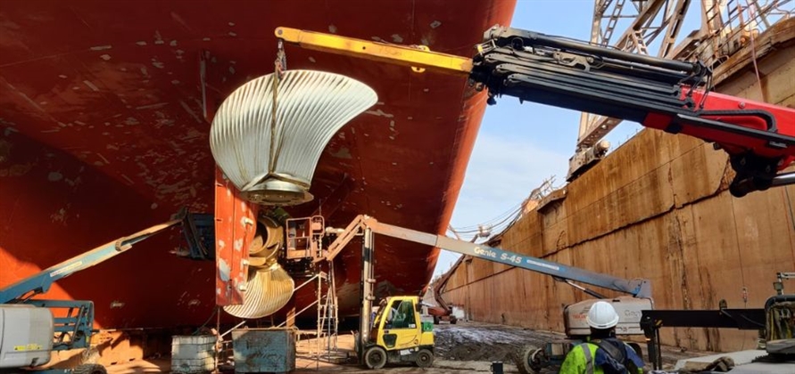 Propeller blade upgrade cuts Stena Danica fuel consumption