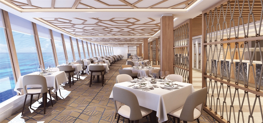 Creating an authentic dining experience onboard cruise ships