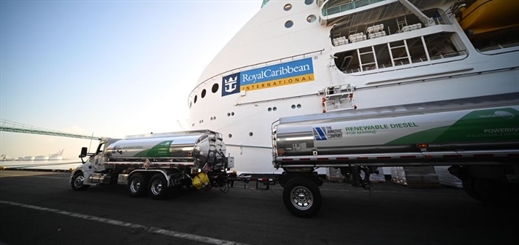 Royal Caribbean is first to cruise from US port using renewable diesel fuel