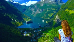 Finding friluftsliv while cruising in Fjord Norway