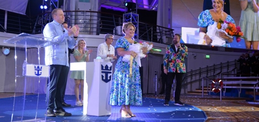 Royal Caribbean officially names Wonder of the Seas at Port Canaveral