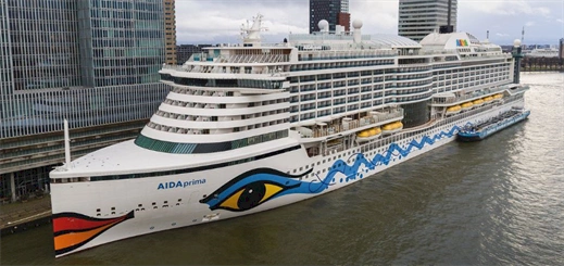 AIDA Cruises’ AIDAprima switches to biofuel with the help of GoodFuels