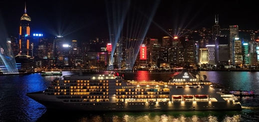 Hong Kong welcomes first international cruise ship in three years