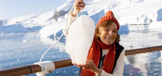 Aurora Expeditions christens Sylvia Earle in Antarctica