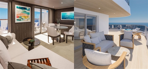 Explora Journeys showcases luxury living spaces onboard its first vessel