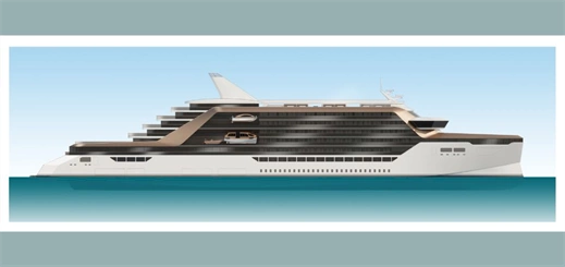 YSA Design and Omega Architects create concept boutique cruise ship