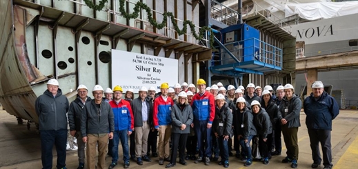 Meyer Werft begins construction of Silversea Cruises’ Silver Ray