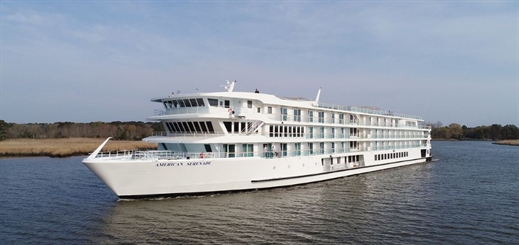 American Cruise Lines takes delivery of newest Mississippi River cruise ship