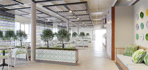 Ambassador reveals details of dining venues onboard Ambition