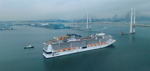 MSC Cruises to sail year-round from Japan