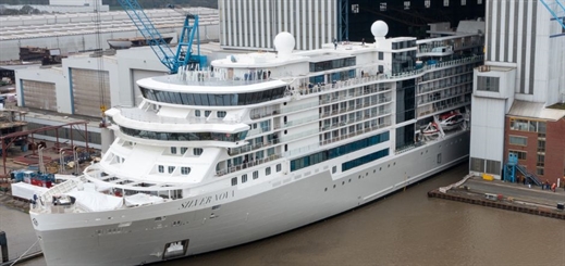 Silversea Cruises’ Silver Nova floated out at Meyer Werft’s shipyard