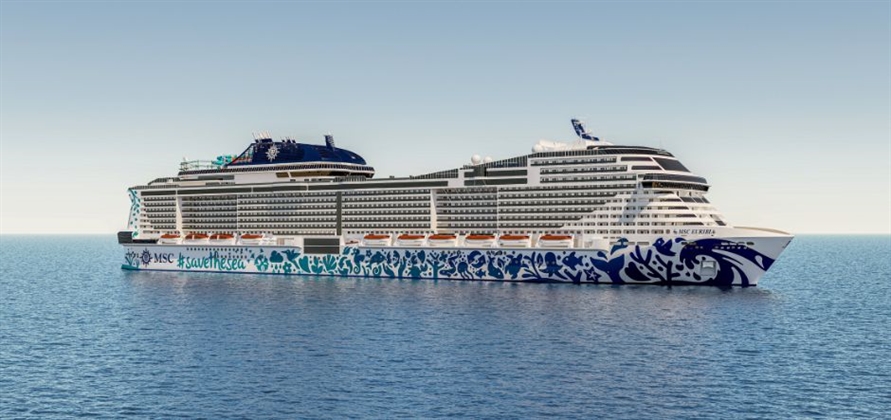 MSC Cruises’ new MSC Euribia to operate world’s first net-zero cruise